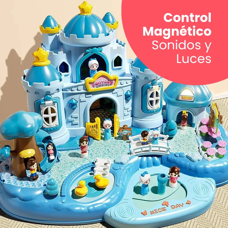 Rompecabezas Magnético del Castillo de Princesas – Juguete Educativo y Creativo para Niñas 3+ | CRIATIVAE