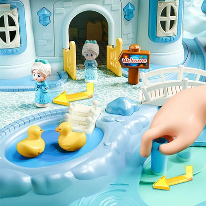 Rompecabezas Magnético del Castillo de Princesas – Juguete Educativo y Creativo para Niñas 3+ | CRIATIVAE