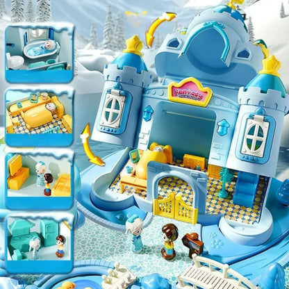 Rompecabezas Magnético del Castillo de Princesas – Juguete Educativo y Creativo para Niñas 3+ | CRIATIVAE