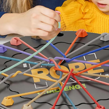 Desafío de Cuerdas de Colores – Rompecabezas Educativo de Lógica y Estrategia | CRIATIVAE