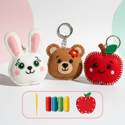 Kit de Costura Creativa para Niños – Manualidades Seguras y Educativas | CRIATIVAE