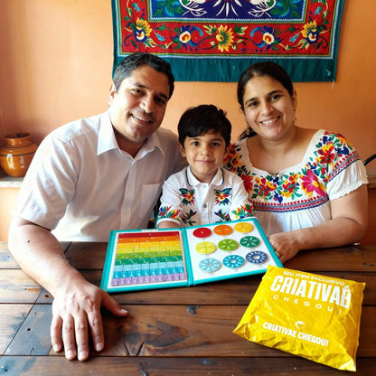 Libro Montessori Didáctico Magnético de Fracciones - Criativae