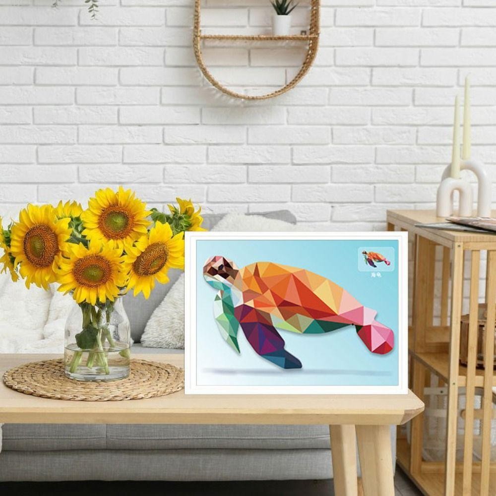 3D Collage Geométrica – Kit de Arte Educativo para Niños 3+ | CRIATIVAE