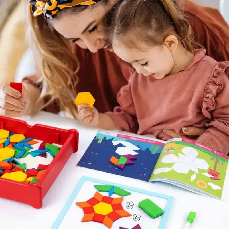 Tangram Magnético Educativo para Niños – Juguete de Aprendizaje y Montaje | CRIATIVAE