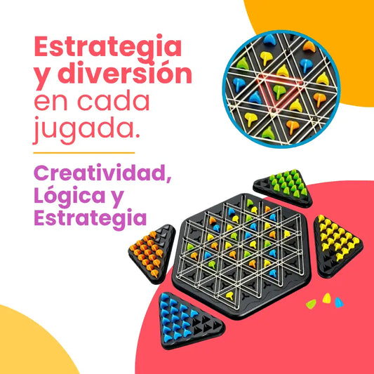 Juego de Triángulos Magnéticos – Desarrolla la Lógica y la Estrategia | CRIATIVAE