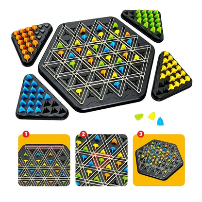 Juego de Triángulos Magnéticos – Desarrolla la Lógica y la Estrategia | CRIATIVAE