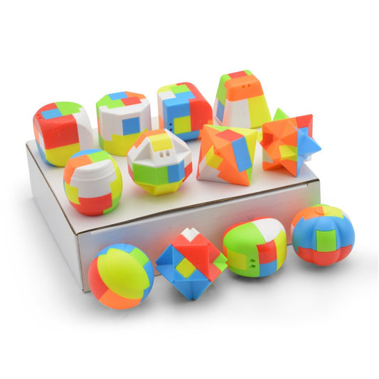 Babelemi Rompecabezas 3D Luban Lock – Juguete Educativo Clásico Chino para Niños