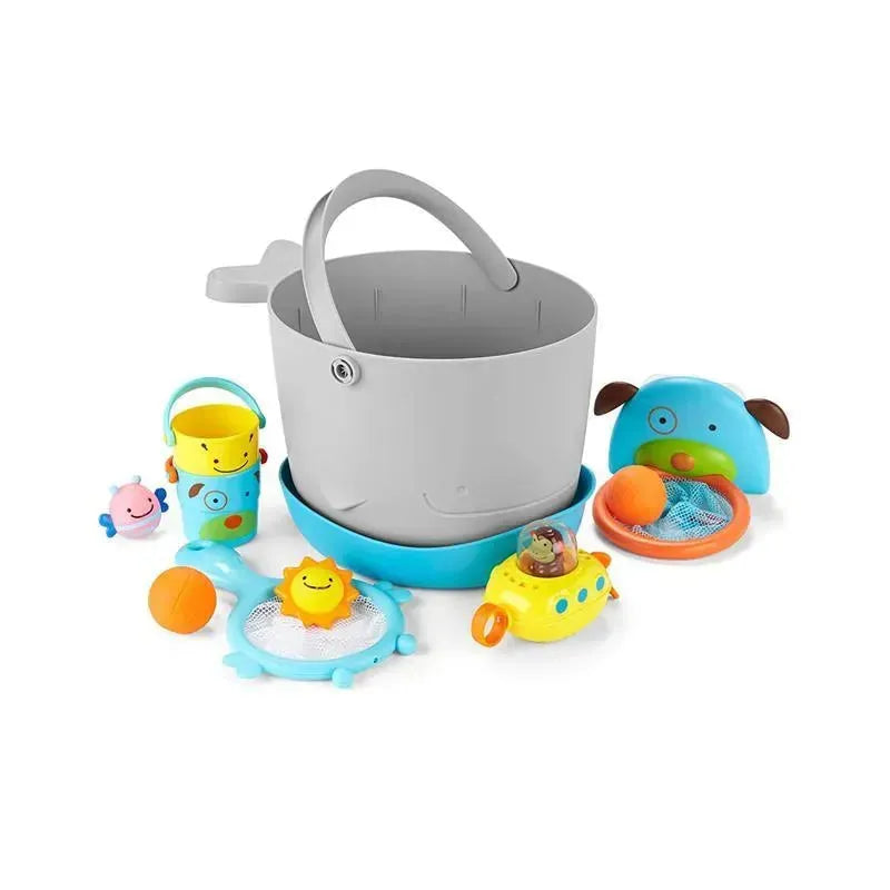 Set de Juguetes de Baño Moby con Cubo – Diversión Sin Fin