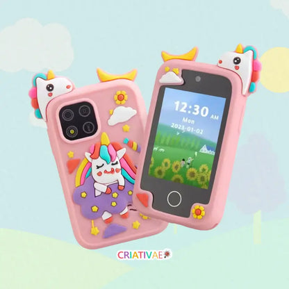 Teléfono Educativo Multifuncional para Niños Juegos, Música y Aprendizaje - Criativae