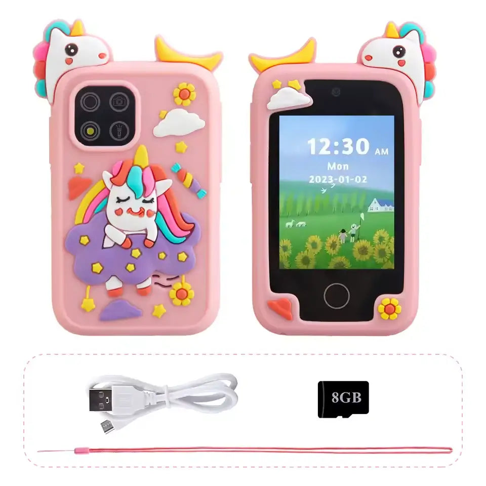 Teléfono Educativo Multifuncional para Niños Juegos, Música y Aprendizaje - Criativae